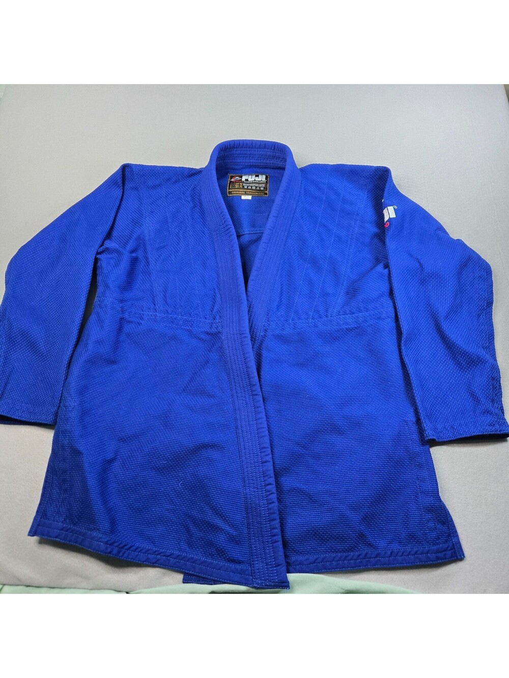 Fuji Gi & Gear BJJ Jiu Jitsu Kimono Jacket Only Mens Blue Martial Arts Top A3 XL